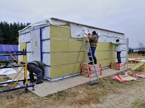 Монтаж та утеплення КРПЗ-10 кВ