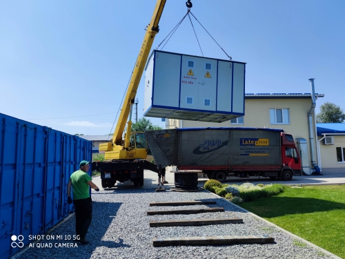 Монтаж КТП-630 для  підприємства хімічної промисловості