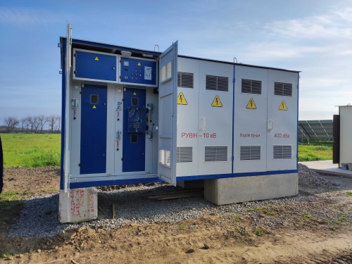 КТП-400 для сонячної станції.